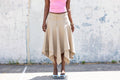 BEDORA KHAKI TWILL SKIRT